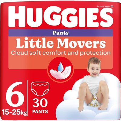 Huggies Little Movers Pants 6 30 ks