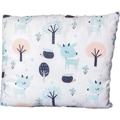 Intermedic SK vankúš ZOO/minky modrá 40x30