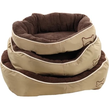 Flamingo Bed L - Меко легло за кучета , 73 х 70 х 20см. - кафяво