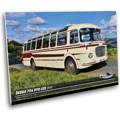 Obraz č. 12 - ŠKODA 706 RTO LUX (1979) 100 x 70 cm