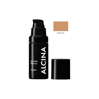 Alcina Silky Matt matující make-up medium 30 ml