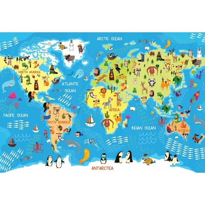 Interdruk Mapa světa 250 dílků