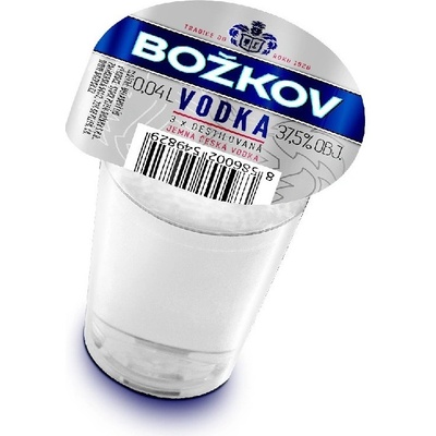 Božkov Vodka 37,5% 0,04 l (holá láhev)