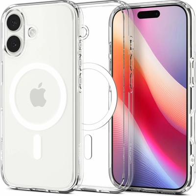 Spigen Ultra Hybrid MagSafe Clear White iPhone 17 ACS10380 – Zboží Živě
