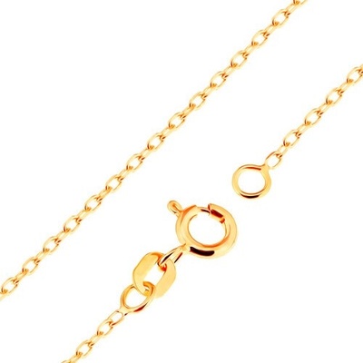 Šperky eshop 18K zlatý řetízek GG172.08