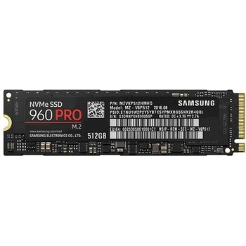 Samsung 960 Pro M.2 512GB, MZ-V6P512BW