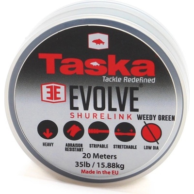 Taska Návazcový Materiál Evolve Shurelink Zelený 20m 20lb