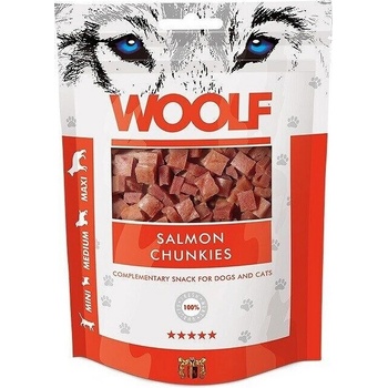 Woolf Dog Salmon Chunkies 100 g