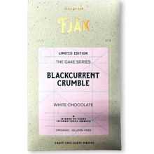 FJAK Sjokolade 30% bílá čokoláda BLACKCURRANT CRUMBLE 60 g