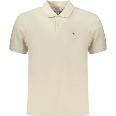 Calvin Klein Мъжка поло тениска с къс ръкав calvin klein, Размер xs, Цвят Бежов (lv040em269_be2jx)