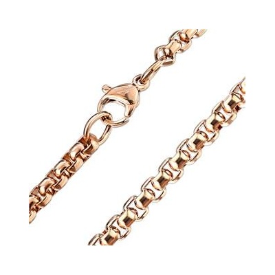 Šperky4U Ocelový řetízek s hranatými očky OPE1294-015-45