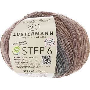 Austermann Step 6 Color 97826-796 Kuchenknäuel Brown-Grey Плетива прежда (97826-796)