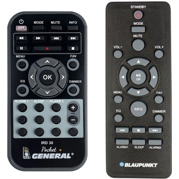 GENERAL Blaupunkt ird 30 - дистанционно управление дубликат (ird 30)