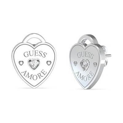 Guess Náušnice GUESS Amore Silver 5058 JUBE05058JWRHT/U