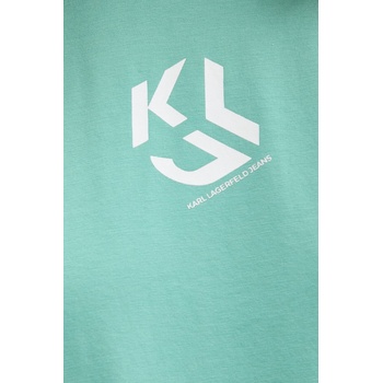 Karl Lagerfeld Jeans тениска дамска от памук (B1W17086)