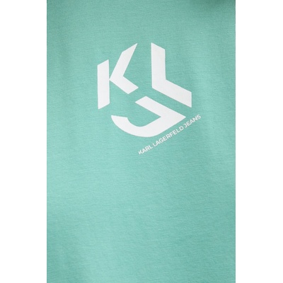 Karl Lagerfeld Jeans тениска дамска от памук (B1W17086)