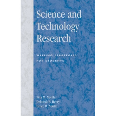Science and Technology Research - Neville, Tina a Henry, Deborah a Neville, Bruce