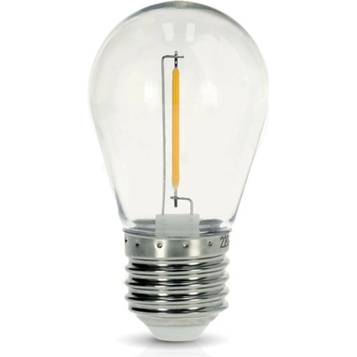 Kobi Retro LED žárovka 1 W, 2700 K, E27