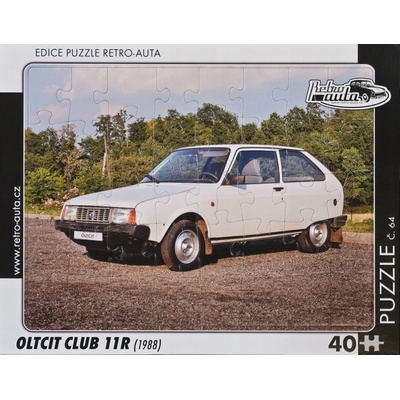 Retro-Auta č. 64 OLTCIT CLUB 11R 1988 40 dílků