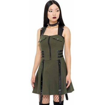 Image 1 of KILLSTAR Дамска рокля KILLSTAR - Psy-Ops - КАКИ - KSRA002422