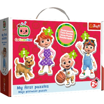 Trefl - Puzzle 4v1 Cocomelon baby - 1 - 39 piese