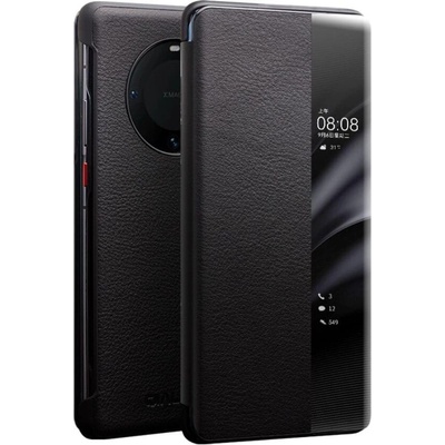 Qialino Активен Калъф за Huawei Mate 60 Pro, Qialino Smart Book Case, Черен (5906601600771)