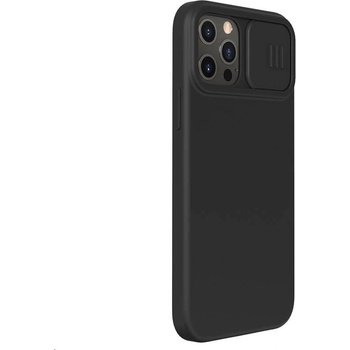 Nillkin Гръб Nillkin CamShield Silky Silicone Case за Apple iPhone 12/12 Pro 6.1 - Черен (6902048214231)