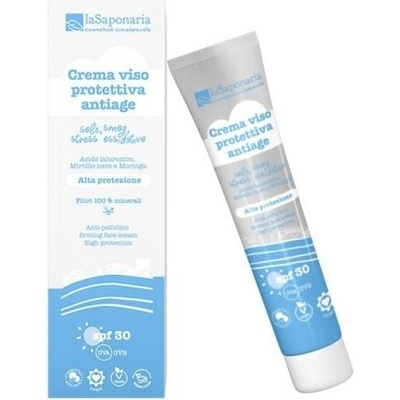 laSaponaria zpevňující a ochranný pleťový krém SPF30 BIO 40 ml