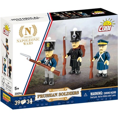 Cobi 20094 Pruští vojáci 3 figurky s doplňky, 39 k – Zboží Dáma