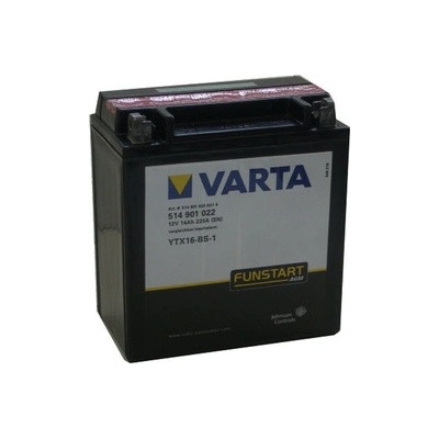 Varta YTX16-4-1/YTX16-BS-1, 514901 – Zbozi.Blesk.cz