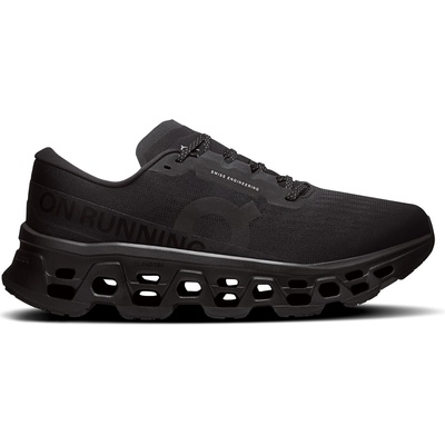 On Маратонки On Mens Cloudmonster 3 Running Shoes - Black/Black