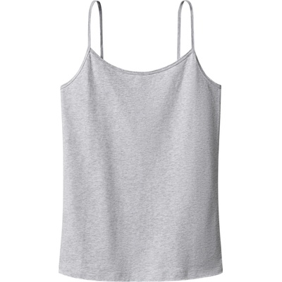 esmara dámský top se špagetovými ramínky s BIO bavlnou šedá – Zboží Dáma