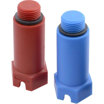 VTP PPR Montážní zátka ČERVENÁ 1/2"