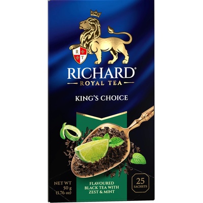 Richard King Choice černý čaj 25 ks