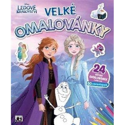 Velké omalovánky Ledové královst…