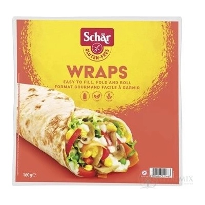 Schär Wraps tortilla bez lepku 160 g