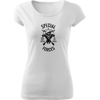 Image 1 of DRAGOWA дамска тениска, Spartan Forces, бяла, 150г/м2 (6508)