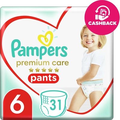 Pampers Premium Care Pants 6 31 ks