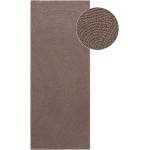 Hanse Home Кафяво-сива ръчно изработена вълнена пътека 80x300 cm Calmio - Hanse Home (106219-80x300)