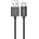 PURO 12W TPE USB-A - microUSB 2m кабел - черен (PUCM12W2MTBLK)