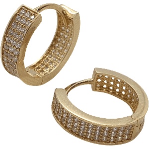 VipGold Златни обеци 2.99 гр (o97)