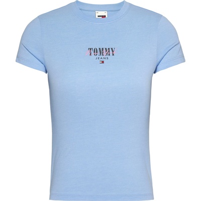 Tommy Jeans Curve Тениска 'Essential' синьо, размер 4XL