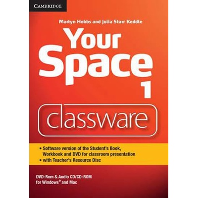 Your Space 1 Classware DVD-ROM with Teachers Resource Disc - Julia Starr Keddle