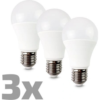 SOLIGHT žiarovka LED E27 10W A60 biela teplá WZ529-3P