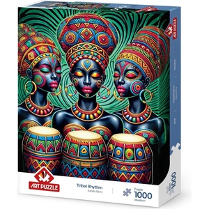 Art Puzzle Пъзел Art Puzzle от 1000 части - Ритъмът на племето (41039)