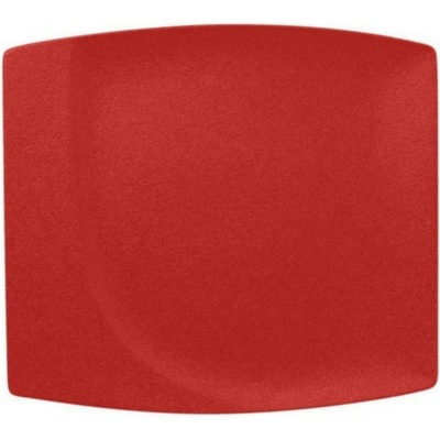 RAK Porcelain Neofusion talíř mělký čtvercový 32 × 29 cm, ember
