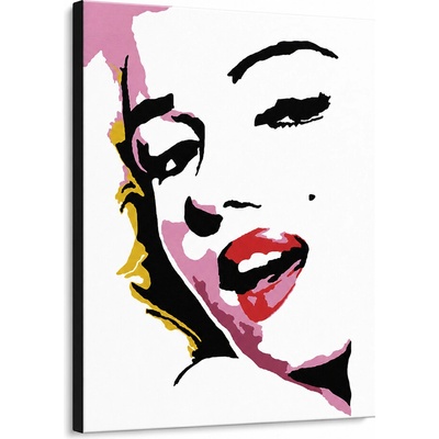 Ručne maľovaný POP Art obraz Marilyn Monroe - 80x100 cm