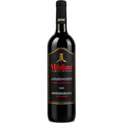 Wine Man Mildiani Kindzmarauli polosladké červené víno 11,5 % 0,75 l (holá láhev)