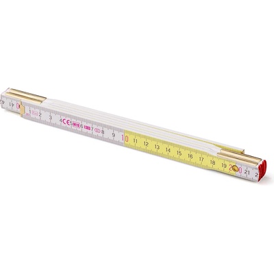 METRIE Skládací metr PERFEKT 5 bíložlutý 1 m