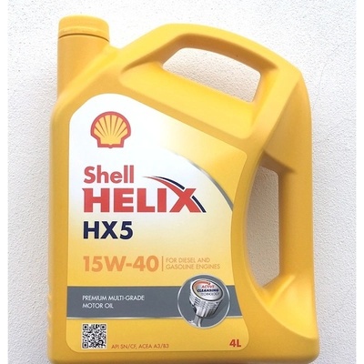 Shell Helix HX5 15W-40 4 l